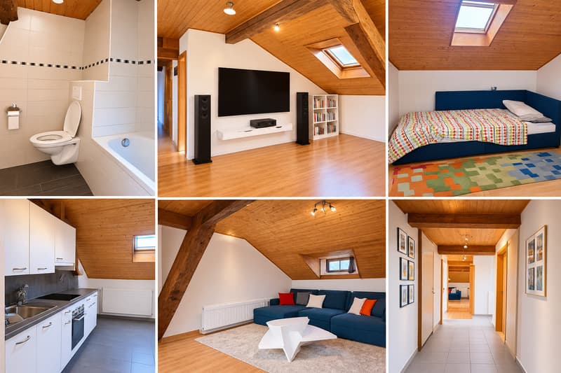 A louer spacieux appartement de 4.5 pièces au coeur d'Yverdon-les-Bains (1)