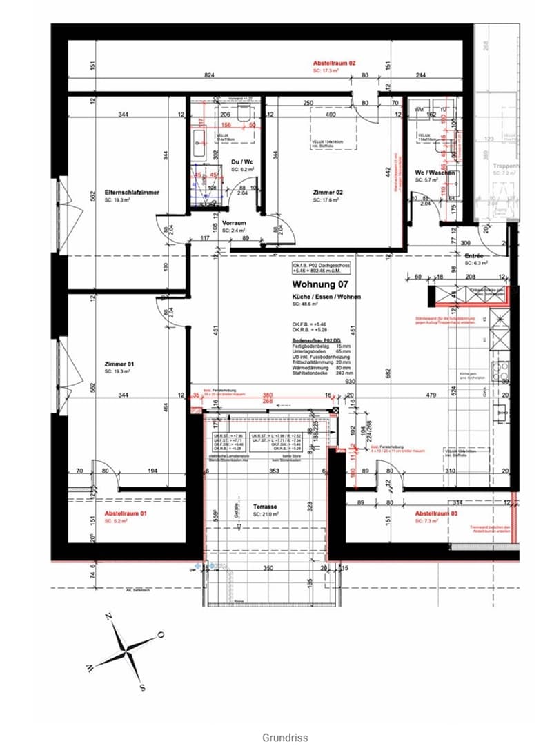 Dreamy 4.5-room new attic apartment in Tramelan (11)