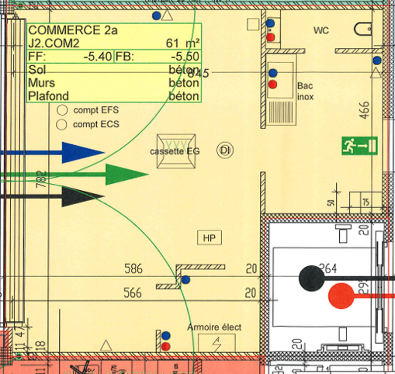 In affitto superficie commerciale di 61m2 (7)