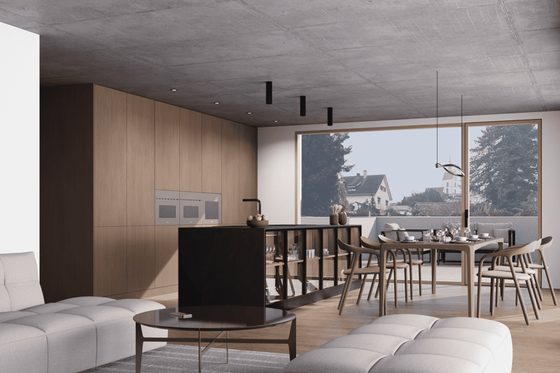 Modern wohnen im Grünen - Exklusive 4.5 - Zimmerwohnung in Riehen (1)
