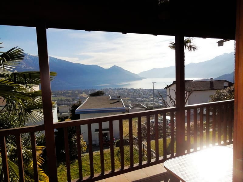 Locarno Monti -  4.5-Zimmer-Reihenhaus mit Seesicht und Privatgarten (ref. 1357-8) (2)