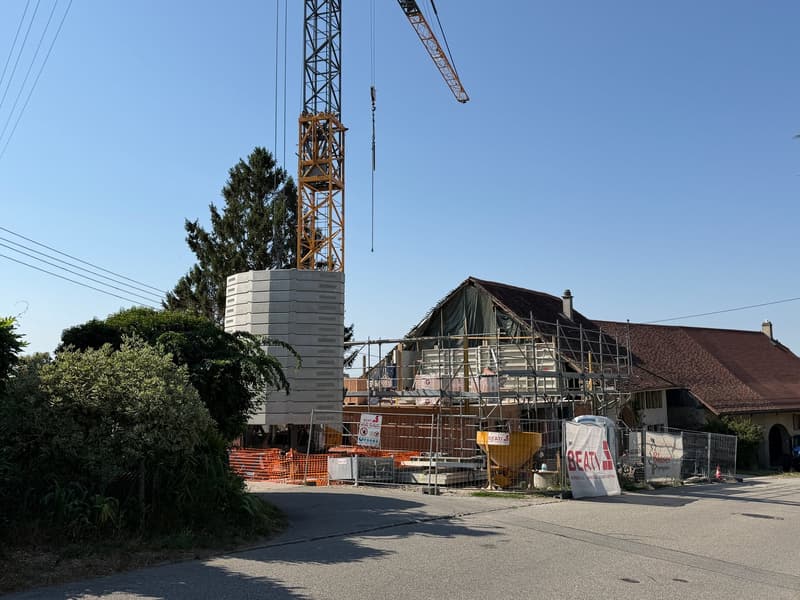Le chantier avance ! Livraison pour le début de l'été 2027. Encore 2 disponibles. Dès CHF 795'000.-- (1)