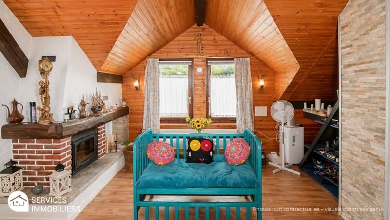 Casa familiare con terrazza, garage, annessi, raro! (11)