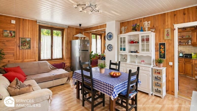 Casa familiare con terrazza, garage, annessi, raro! (5)