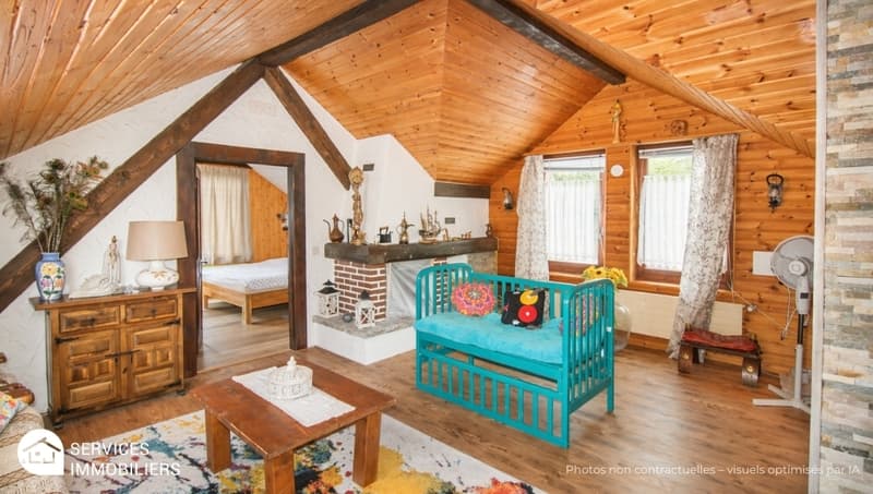 Casa familiare con terrazza, garage, annessi, raro! (10)