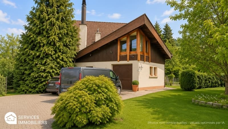 Bright Architect's House in a Quiet Location - A Guaranteed Highlight in Glovelier (2)