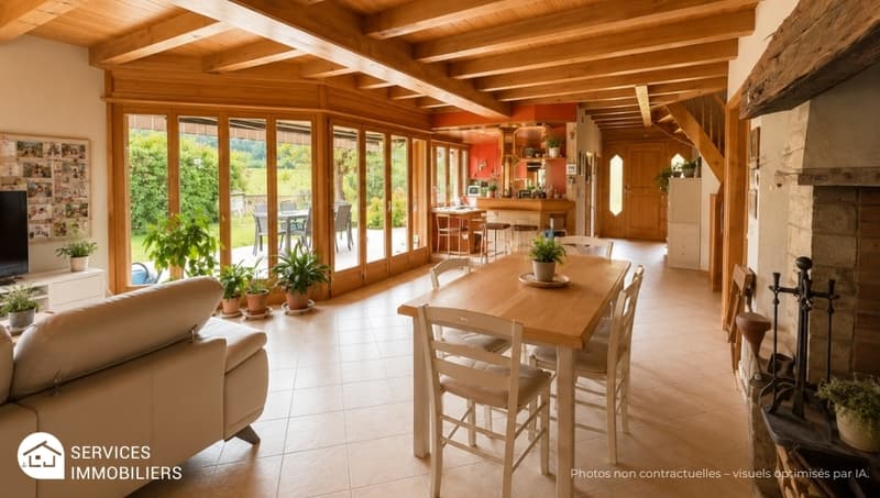 Bright Architect's House in a Quiet Location - A Guaranteed Highlight in Glovelier (5)