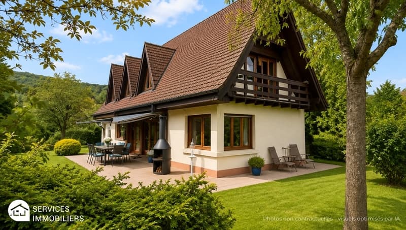 Bright Architect's House in a Quiet Location - A Guaranteed Highlight in Glovelier (3)