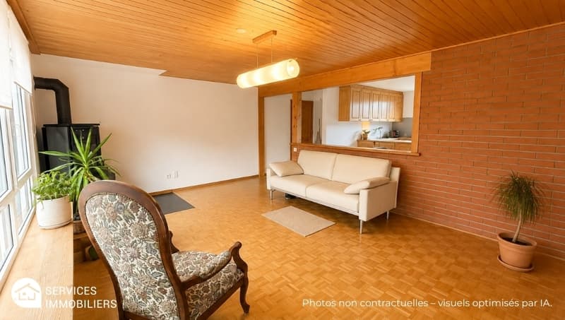 Charmant appartement en rez-de-jardin au coeur du Parc Chasseral (9)