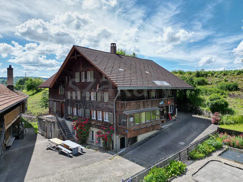 Appartamento di 4½ locali per uso intermedio in un chalet (1)