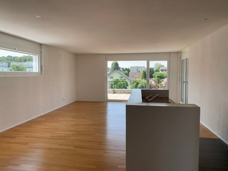 Appartement mansarde moderne avec grande terrasse à Bützberg (2)
