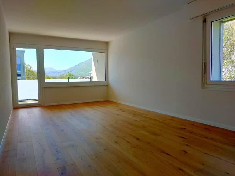 Charmante 3-Zimmer-Wohnung beim Bahnhof Pieterlen (1)