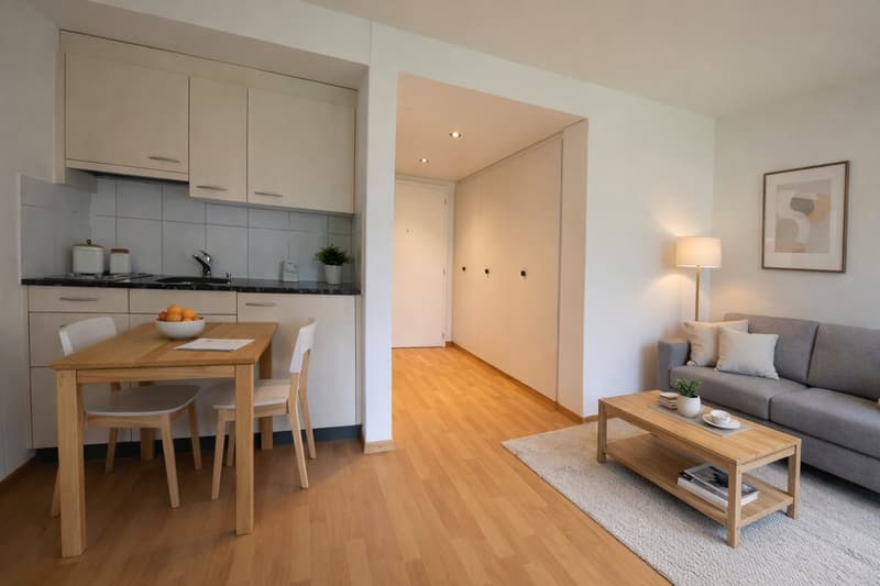 Stilvoll und gemütlich: 1-Zimmerwohnung im Erdgeschoss (3)