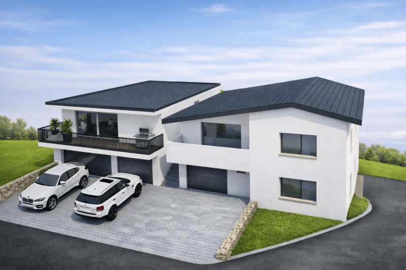 6.5 Zimmer Einfamilienhaus mit zusätzlich Bauprojekt. (22)