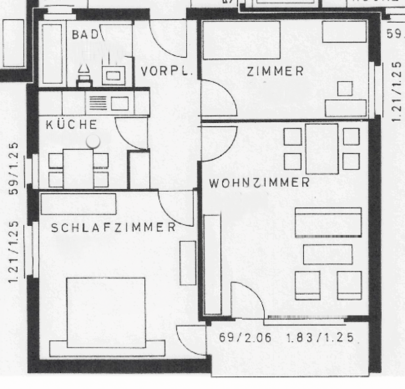 Modern 3.5-room apartment with balcony and view in Oftringen (9)