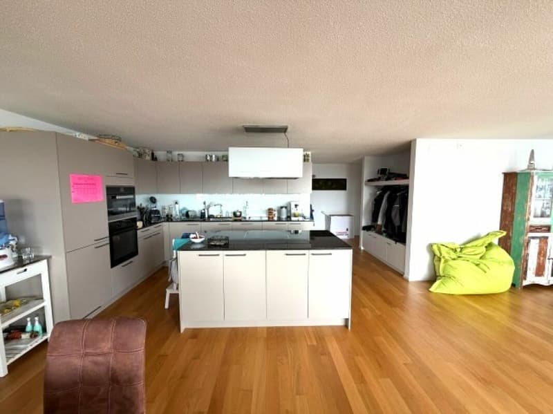 Traumhafte 4 ½ Zimmer-Attikawohnung mit Weitsicht auf die Berner Alpen (3)