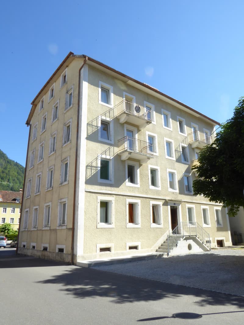 Appartamento ristrutturato di 4 locali nel centro del villaggio (11)