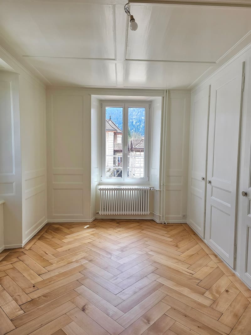 Wohnung mit 2.5 Zimmern in Môtiers renoviert (12)