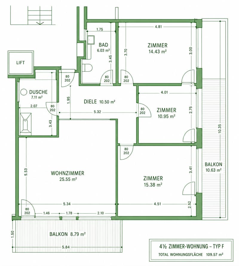 Spacious 4.5-room apartment in Chur - the opportunity! (2)