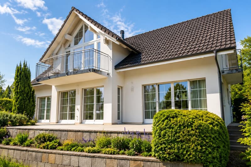 High-quality single-family house with wellness area in an idyllic location in Stein am Rhein (1)
