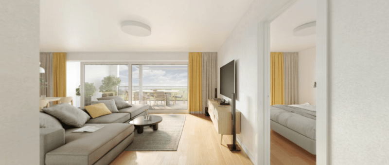 Charming 2.5-room garden apartment with idyllic views of the greenery (4)