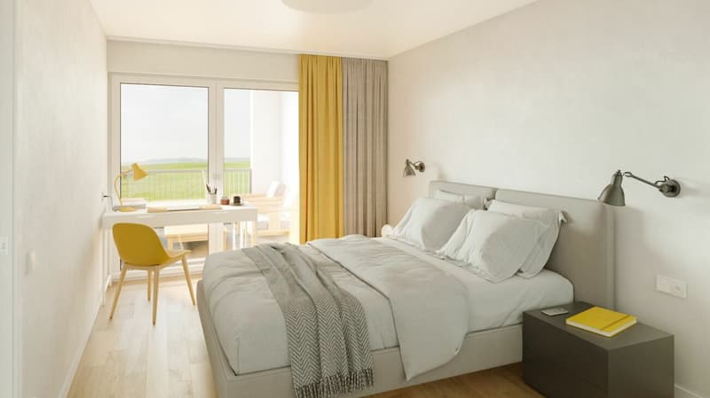 Charming 2.5-room garden apartment with idyllic views of the greenery (2)