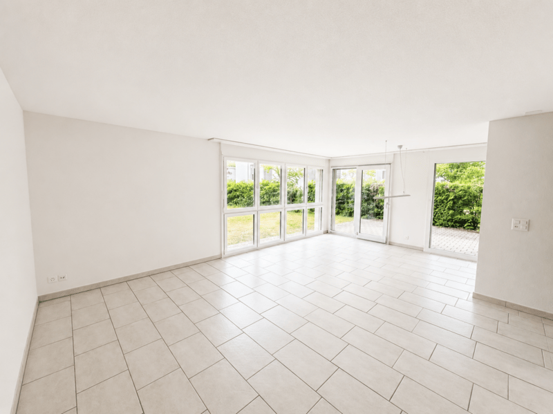 Attraktive 3,5-Zi. Gartenwohnung in ruhigem und gepflegtem Wohnquartier (1)