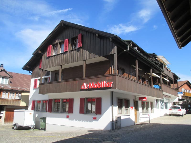 Im Zentrum von Schwarzenburg zu vermieten 1-Zimmerwohnung (3)