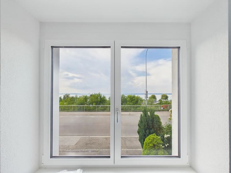 Exclusive 2.5-room apartment | First occupancy | Lake view | Solid wood parquet | Seating area | Washing tower (3)