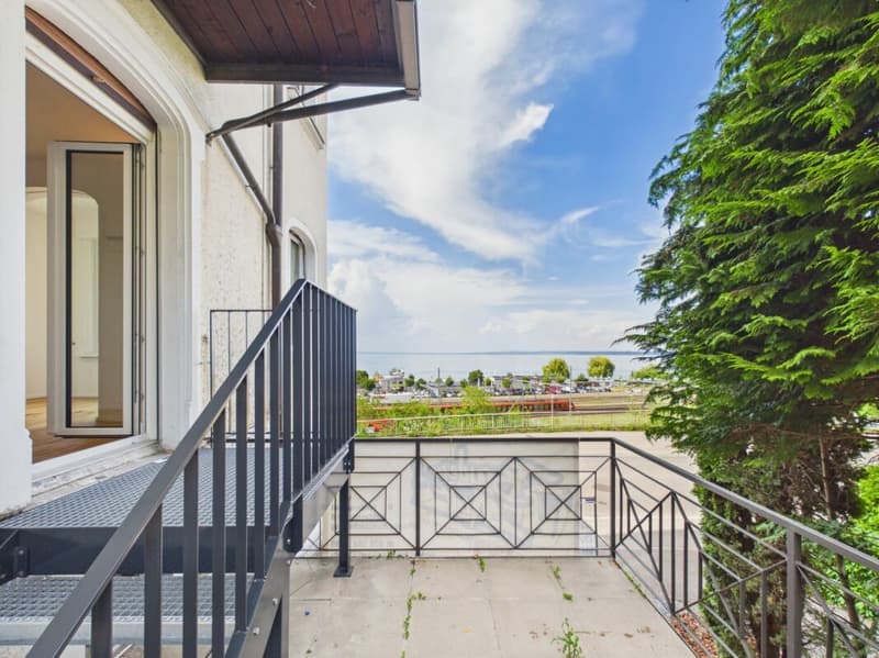 Logenplatz am Bodensee - volle Seesicht - Garten und Terrasse (15)