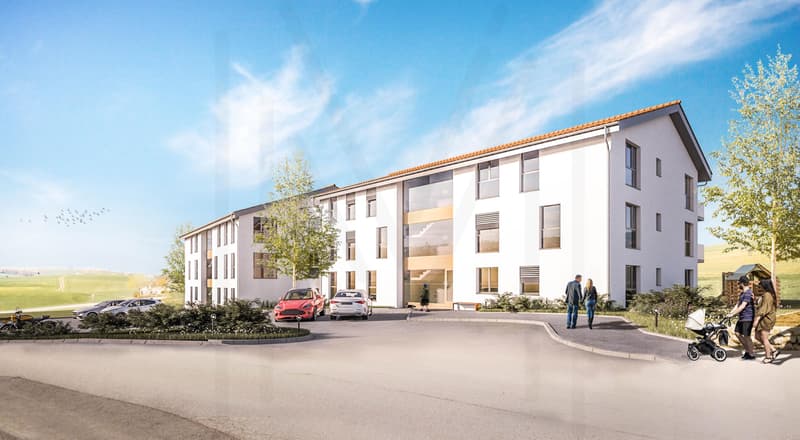 Promotion en cours de construction de 16 appartements entre Romont, Bulle et Fribourg ! (1)