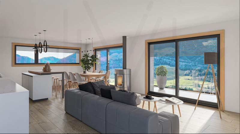 A haven of peace in the heart of nature ? An exceptional chalet with breathtaking views of the lake and mountains ! (4)