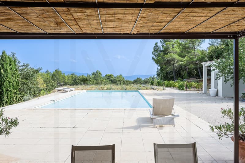 Villa d'eccezione nel cuore dei Monts de Vaucluse ? Vista panoramica sul Luberon (2)