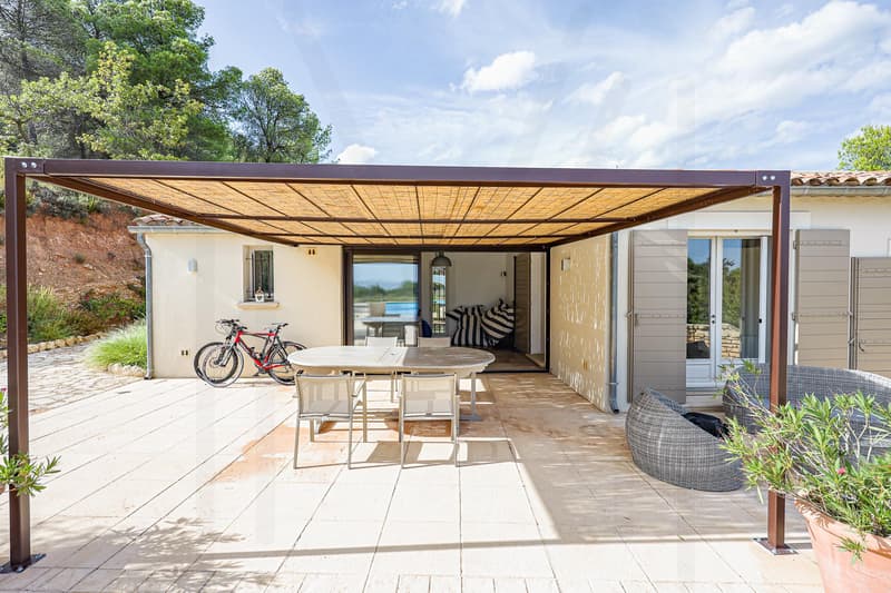 Villa d'eccezione nel cuore dei Monts de Vaucluse ? Vista panoramica sul Luberon (6)