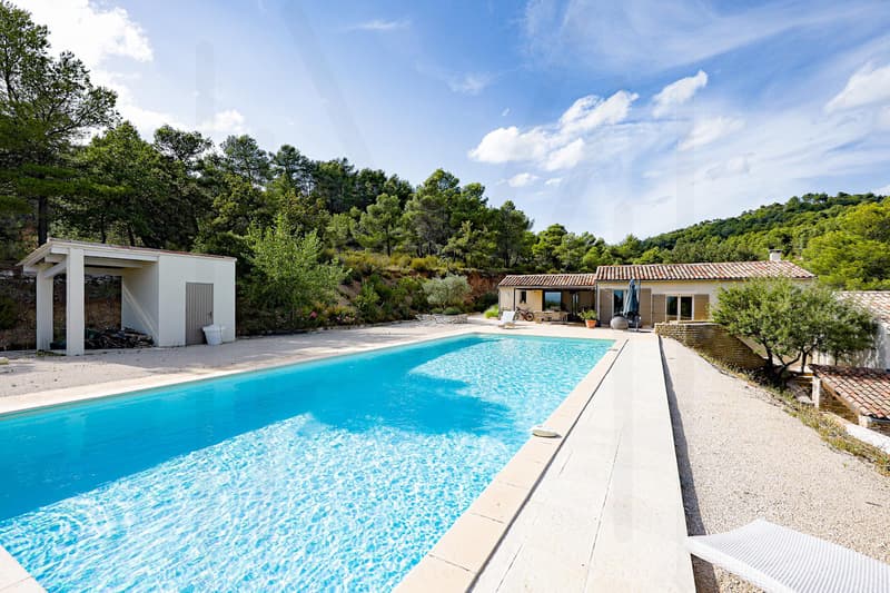 Villa d'eccezione nel cuore dei Monts de Vaucluse ? Vista panoramica sul Luberon (4)