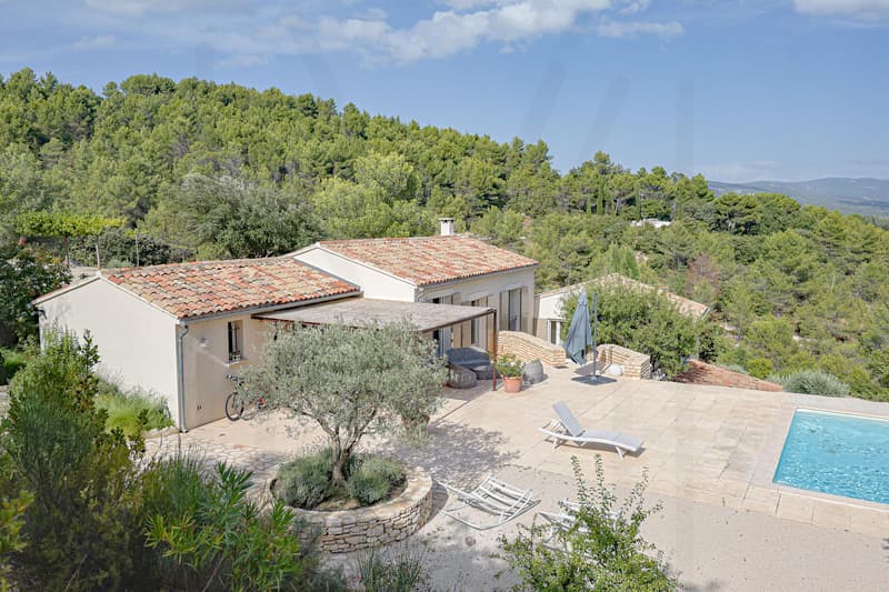 Villa d'eccezione nel cuore dei Monts de Vaucluse ? Vista panoramica sul Luberon (5)