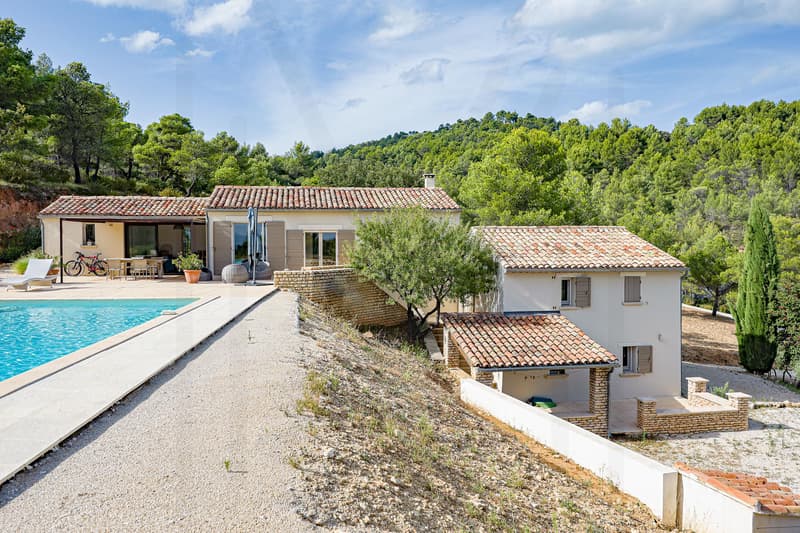 Villa d'eccezione nel cuore dei Monts de Vaucluse ? Vista panoramica sul Luberon (3)