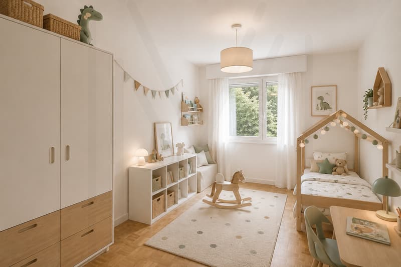 Helles 3.5-Zimmer-Wohnung im Herzen des Dorfes ? Ideale Lage zwischen Bulle und Fribourg (5)