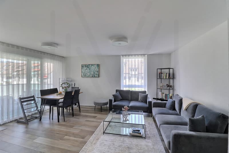 Ein zeitgenössisches Wohnkonzept, nur zwei Schritte vom Zentrum von Bulle entfernt ? Wunderschöne 3.5-Zimmer-Wohnung! (12)