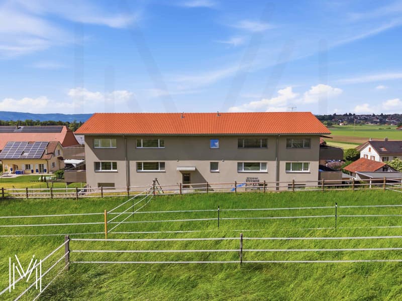 Appartement en attique de 4.5 pièces avec vue panoramique sur la campagne sans vis-à-vis ! (10)