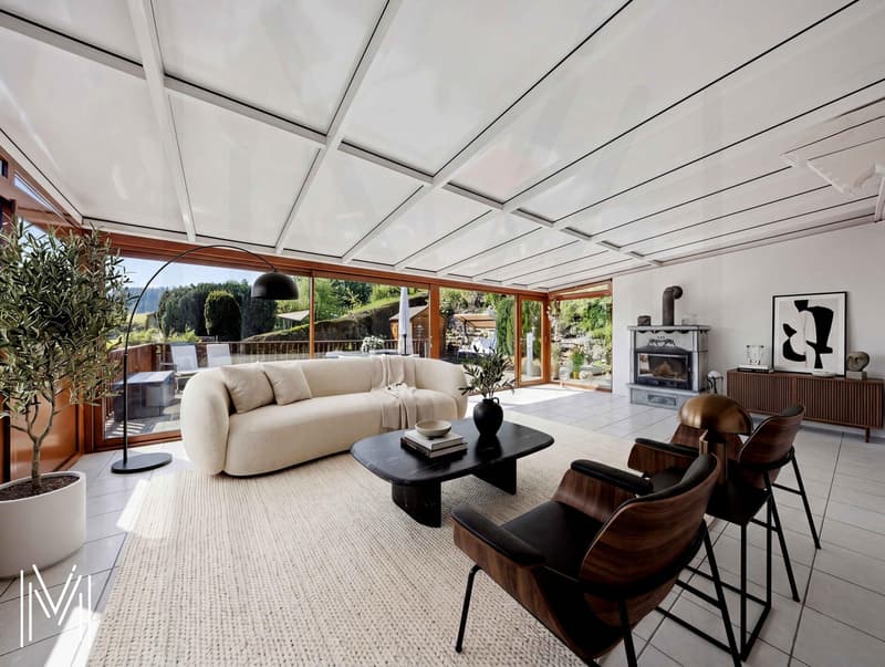 Individual chalet in the heart of Gruyère, between breathtaking panorama and authentic lifestyle! (4)