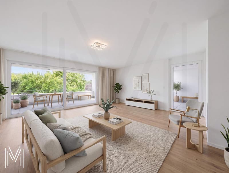Magnificent 4.5-room attic apartment, Last apartment !!! (2)