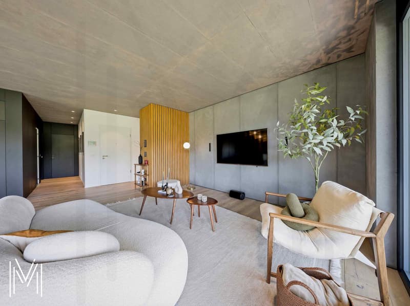 An exceptional gem in the heart of Gruyère ? Elegant high-end 4.5-room apartment with private garden (4)