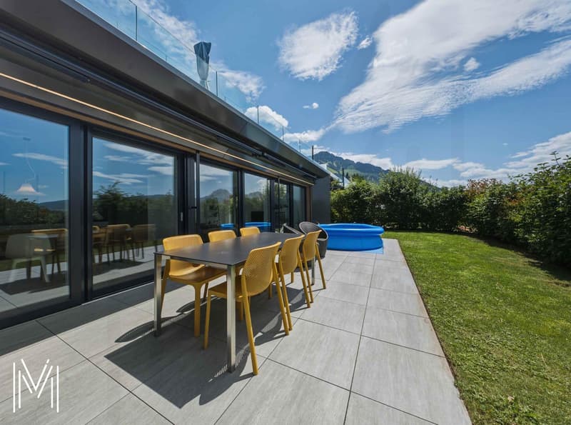 L'art de vivre en Gruyère : Exceptionnel appartement de 4.5 pièces en terrasse avec jardin privatif (1)