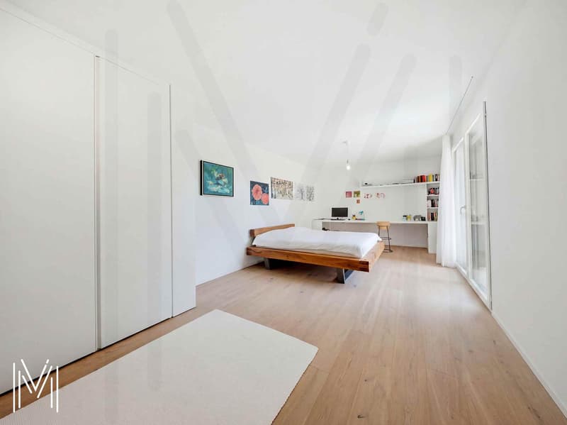Die Kunst des Lebens in Gruyère: Außergewöhnliche 4.5-Zimmer-Wohnung mit Terrasse und privatem Garten (7)