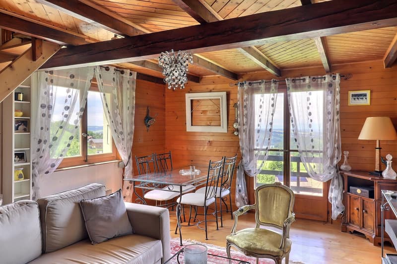 Un scrigno di quiete di fronte al lago di Gruyère? Chalet individuale a La Berra (4)