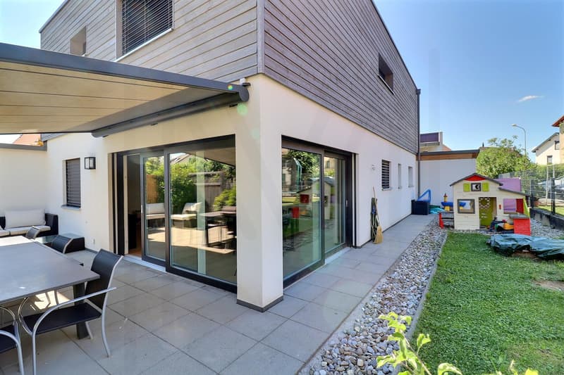 Bella casa contemporanea in legno con 4,5 locali, terrazza e giardino privato! (5)