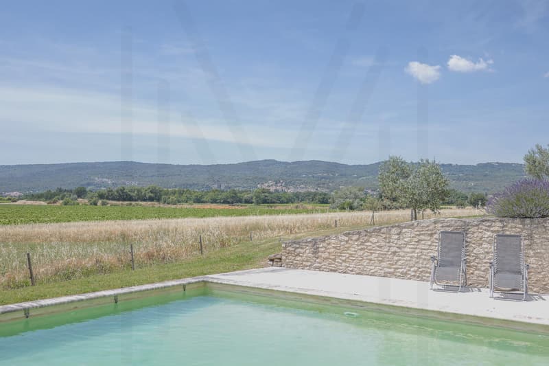 Prächtige Steinstadtvilla mit Panoramablick und beheiztem Pool in der Nähe von Roussillon ? Im Herzen des Luberon (12)