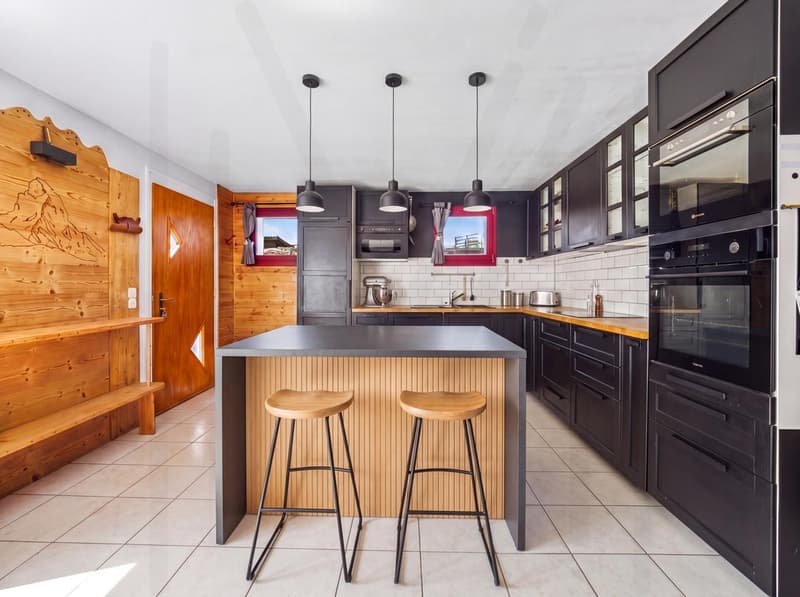 Large modular architect's house, designed for one or two independent homes. (7)