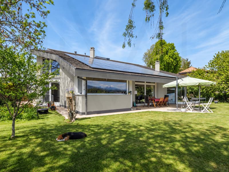 Superbe maison d'architecte modulable, conçue pour une ou deux habitations indépendantes. (2)